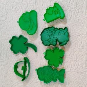 Vintage Assorted St Patrick's Day Cookie Cutter bundle
